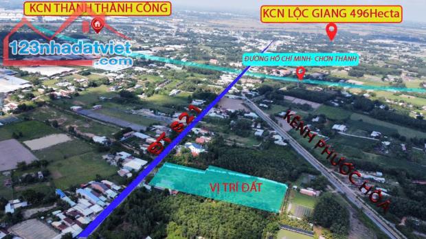 BÁN ĐẤT NGAY MT821 ẤP LỘC AN XÃ LỘC GIANG, ĐỨC HOÀ LONG AN