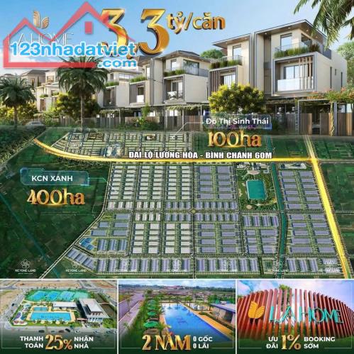 3tỷ5 SỞ HỮU NGAY NHÀ PHỐ BIỆT THỰ LAHOME LIỀN KỀ TP HCM 0906 640 858 - 2