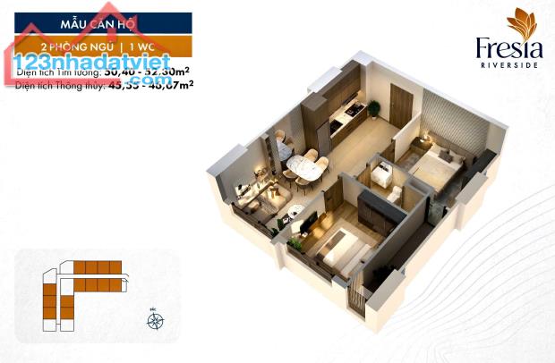 Xuất hiện căn hộ view sông ngay giữa lòng trung tâm TP Biên Hòa - 3