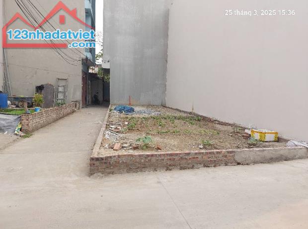 Đất Quang Minh, 67m2, mt4.8m, lô góc,ô tô, 3.93 tỷ, Mê Linh.