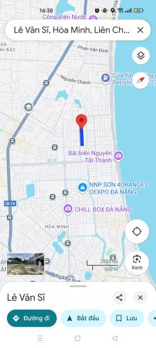 Bán nhà mặt phố đường Lê Văn Sỹ, Phường Hòa Minh, Quận Liên Chiểu, 70 m2, Giá 5.95 tỷ