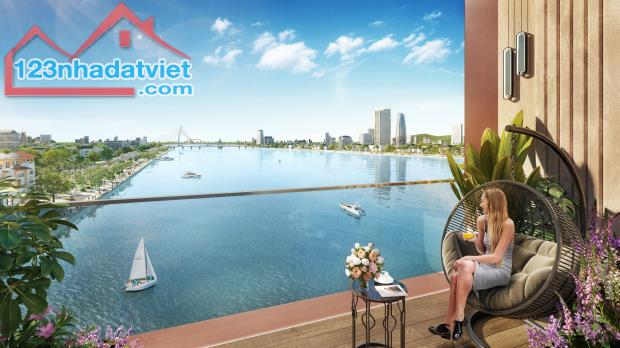 Căn tòa S3 DT 59.6m2 (1pn + 1) view về thành phố, sông Hàn và pháo hoa - Sun Symphony - 2