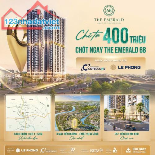 Căn hộ dịch vụ cao cấp The Emerlad 68 - 3