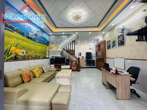 HXH, LÊ VĂN THỌ, Q. GÒ VẤP, 56M2, CÁCH TRỤC CHÍNH 50M,5 TỶ 6 (TL)