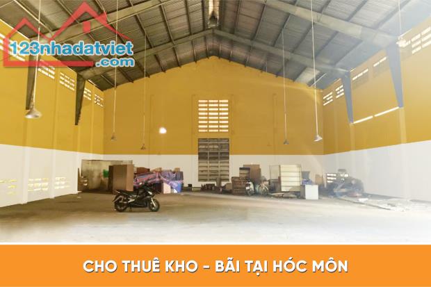 Chợ hóc môn với kho xưởng 2600m2 sân rộng