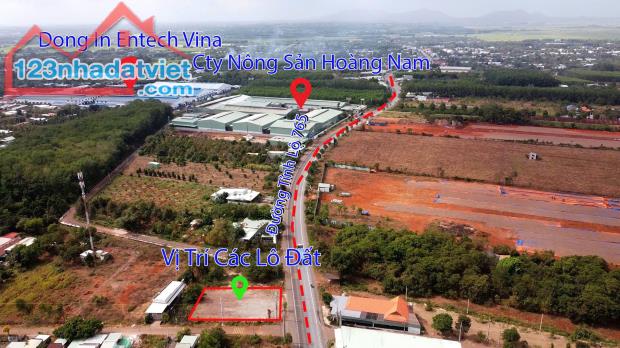 CẦN BÁN 3 LÔ ĐẤT TẠI MẶT TIỀN TỈNH LỘ 765 - LONG TÂN - ĐẤT ĐỎ - BÀ RỊA VŨNG TÀU. - 1