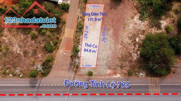 CẦN BÁN 3 LÔ ĐẤT TẠI MẶT TIỀN TỈNH LỘ 765 - LONG TÂN - ĐẤT ĐỎ - BÀ RỊA VŨNG TÀU. - 3