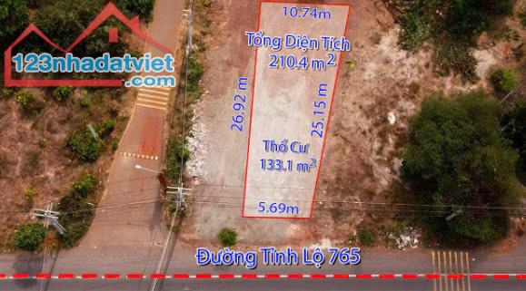 CẦN BÁN 3 LÔ ĐẤT TẠI MẶT TIỀN TỈNH LỘ 765 - LONG TÂN - ĐẤT ĐỎ - BÀ RỊA VŨNG TÀU. - 2