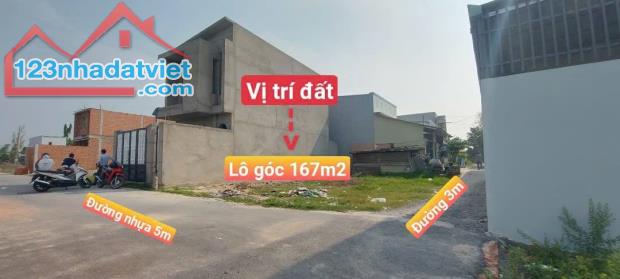 BÁN LÔ GÓC 2 MẶT TIỀN KINH DOANH - 167M2 - GIÁ ĐẦU TƯ - TÂN THÔNG HỘI -CỦ CHI