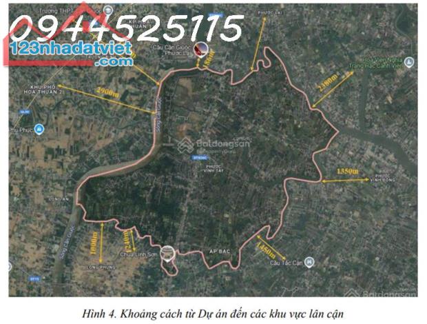 Bán đất đường 830, Long Phụng, Cần Giuộc, Long An, 23 tỷ, 18000m2. Sát Vinhome Phước V Tây - 2