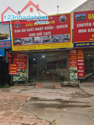 Cho thuê nhà 1 tầng mặt phố Nguyễn Xiển, Thanh Xuân 88m2 mt 4m
