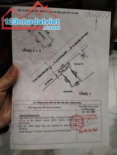 🏠MẶT TIỀN   145 Lý Thường Kiệt P4 Gò Vấp 3 lầu giá 5.35 tỉ tl - 3