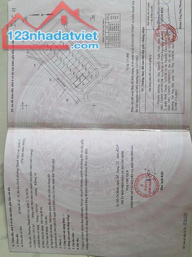 B.Á.N lô Đất PN1 mặt tiền Nguyễn Địa Lô,,phường T.M.Lợi, Uỷ ban tp Thủ Đức,,