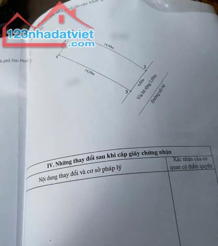 Bán đất tái định cư A51 Vĩnh Niệm, 62m, ngang 4.3m, đường 12m, Giá 63 tr/m - 2