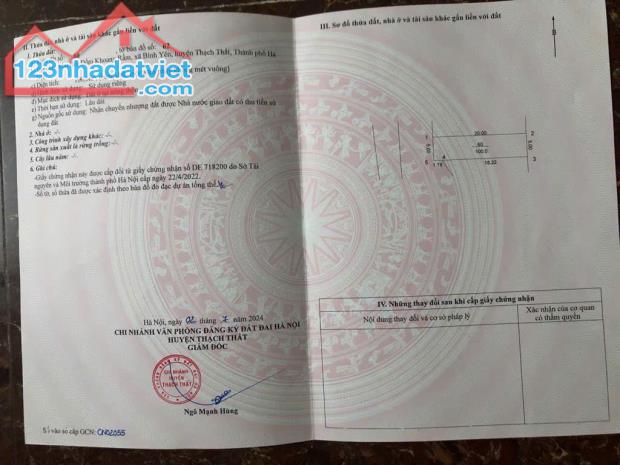 Chính chủ cần tiền bán gấp tuyến 1 Đồi Đốm công ty may - mặt công nghệ cao giá rẻ