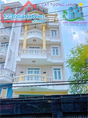 Bán nhà 6x15m, 5 Tầng Thang Máy. Mặt tiền Đường Số 1, Phường 16. Giá 13.5 tỷ
