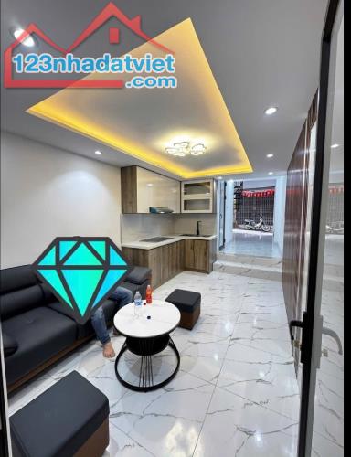 NHÀ HIẾM MỚI XÂY  - DUY NHẤT tại THÁI THỊNH -  Ô TÔ - NGÕ THÔNG - 50M × 4 tầng . Nhỉnh 6