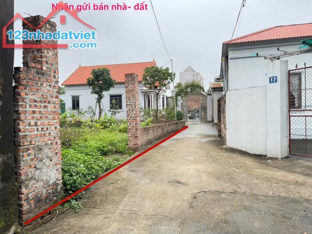 Bán đất xã Hoàng Diệu, Chương Mỹ, HN. 2 mặt thoáng trước sau, phù hợp xây biệt thự nhà - 1