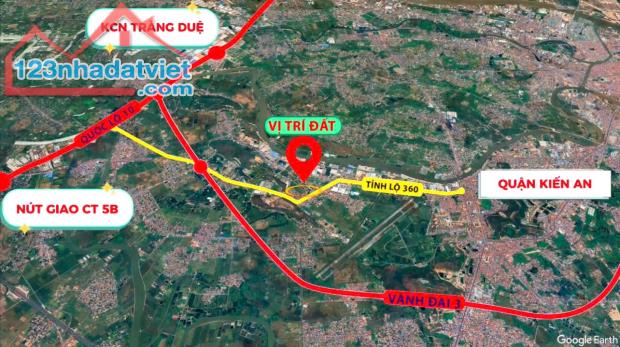 Chuẩn bị bán 7 lô đất ODT tt.Trường Sơn, An Lão cách mặt phố Lương Khánh Thiện 200m - 2