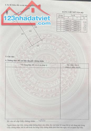 Bán đất mặt tiền Nguyễn Thành Phương,Thống Nhất, Biên Hòa: 5 x 14, giá 5,79 tỷ. - 3