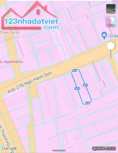 Mặt đường 7m - Bán đất đường Ngũ Hành Sơn vị trí cực đẹp kiệt 7m giá cực tốt - 1