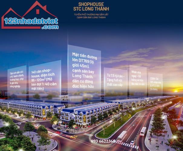 Bán shophouse STC Long Thành, tuyến phố thương mại sầm uất cạnh sân bay Long Thành. - 4