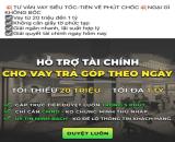 " TƯ VẤN VAY SIÊU TỐC - TIỀN VỀ PHÚT CHỐC - NGẠI GÌ KHÔNG BỐC "