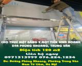 CHO THUÊ MẶT BẰNG 2 MẶT TIỀN KINH DOANH – 29A PHÙNG KHOANG, TRUNG VĂN