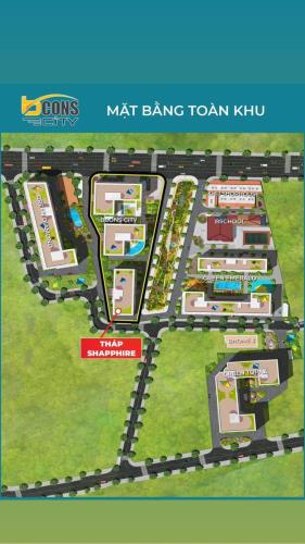 TT 450tr nhận nhà- Green Topaz- 2PN2WC- Bcons City- đường Thống Nhất- giá chỉ 1.850 tỷ - 1