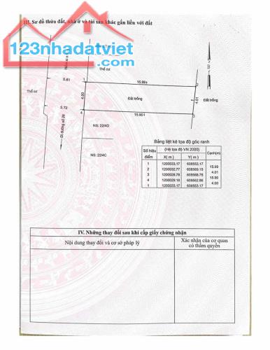 LÔ ĐẤT VỊ TRÍ ĐẸP TIỀM NĂNG - GẦN VÀNH ĐAI 2 - KHU XÂY DỰNG CAO TẦNG - CHỈ NHỈNH 5 TỶ - 2