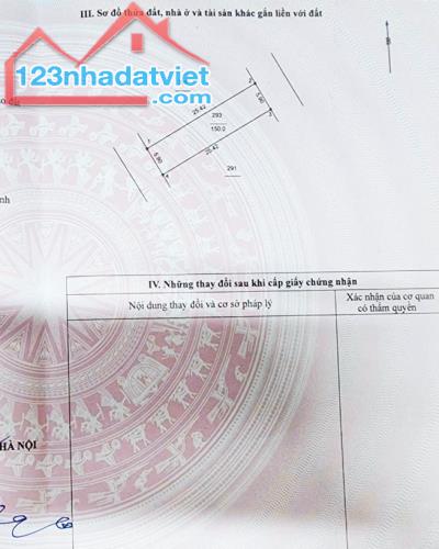 Đất mặt tiền KD đa ngành đường liên thôn xã Chuyên Mỹ, mt 6m giá chỉ 19.5tr - 4