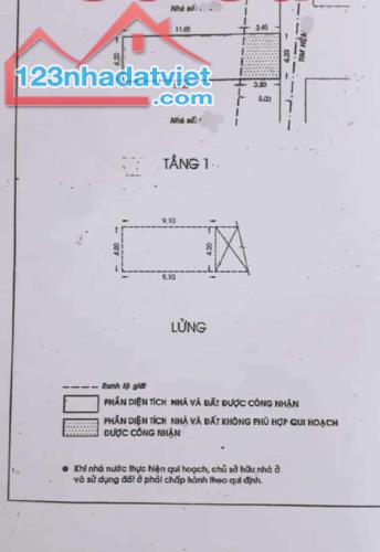 Chỉ 5 tỷ Nhà 2 Tầng 64m2 Hẻm Xe Tải 8m  Khu VIP Bàu Cát Phan Sào Nam Phường 11 Tân Bình - 2