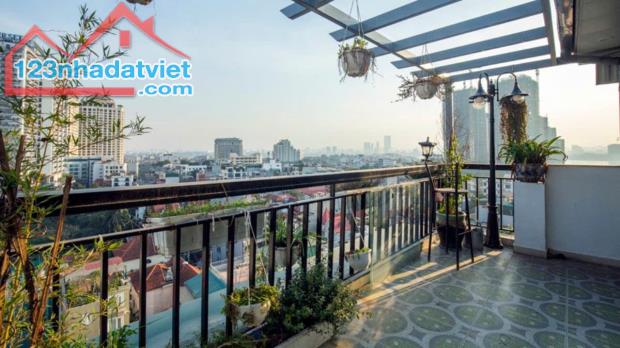 BÁN TÒA NHÀ NAPARMENT 13 TẦNG MẶT PHỐ TÔ NGỌC VÂN, TÂY HỒ, VIEW HỒ, DT 145M2* GIÁ 77 TỶ