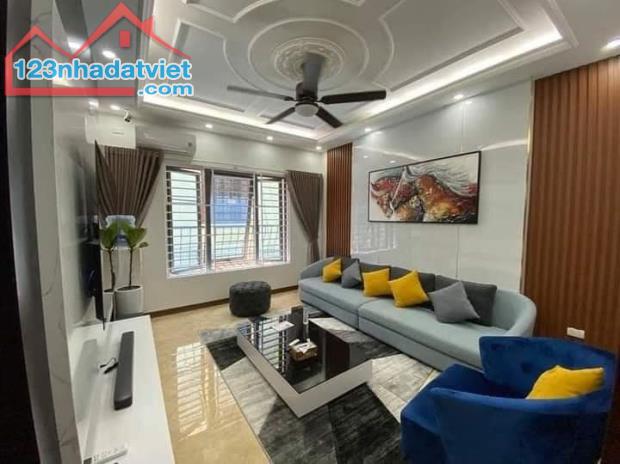 BÁN NHÀ KIM GIANG, HOÀNG MAI, LÔ GÓC, Ô TÔ, THANG MÁY, KINH DOANH, 60M2 x 5T, 10.9 TỶ - 1