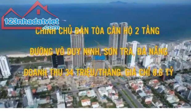 CẦN BÁN TÒA CĂN HỘ 2 TẦNG ĐƯỜNG VÕ DUY NINH - SƠN TRÀ - ĐÀ NẴNG - 1