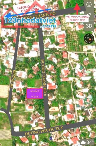 Bán đất Diên Phước mặt đường Thành Hồ 6 - 3