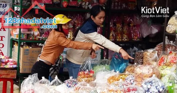 Kiot Kinh doanh đông khách Chợ Thái Bình Mặt QL6 48m 2 tầng 1,2 tỷ 0966228003