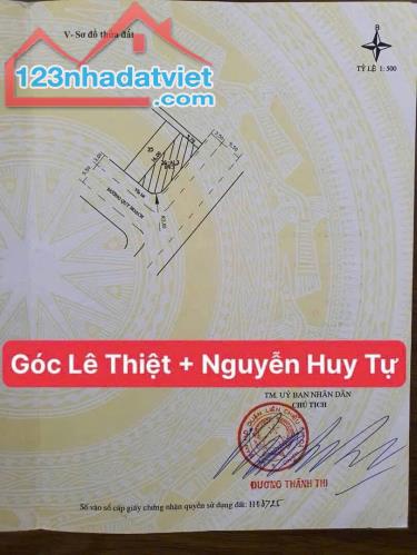 Bán lô đất Góc 2MT Nguyễn Huy Tự và Lê Thiệt , 90m2, giá 4 tỷ 950 tl - 2