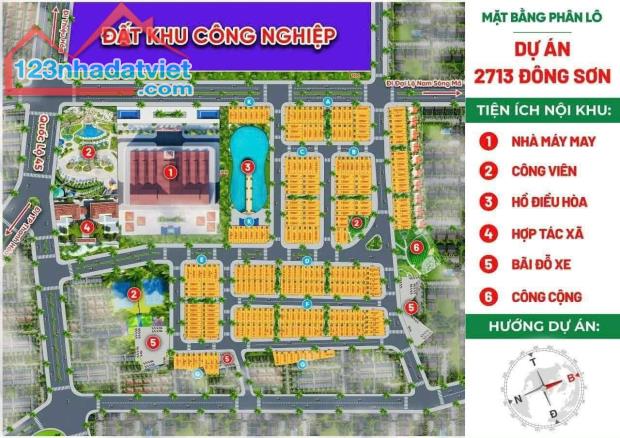 Siêu rẻ, lô góc siêu phẩm KDT 2713 Đông Tiến TP Thanh Hóa 113m2 giá chỉ hơn 9tr/m2