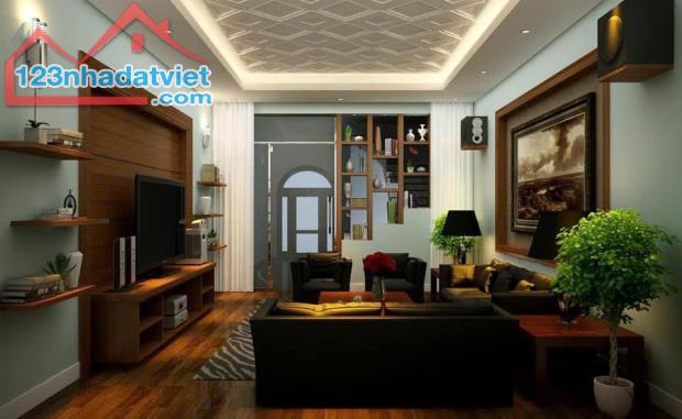 Bán nhà mặt tiền rộng thang máy ngõ ô tô tránh DT 72m2, 5 tầng, MT6,4m