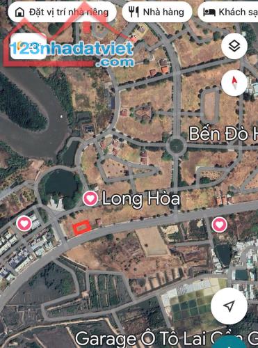 Bán lô đất biệt thự KDC Phước Lộc, Long Hòa, Cần Giờ: 15 x 27( nở hậu), giá 38 triệu/m2 - 1