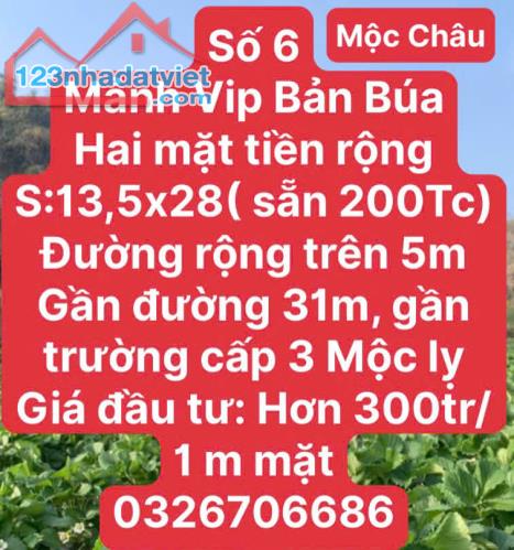 ĐẤT NỀN MỘC CHÂU GIÁ ĐẦU TƯ - 4