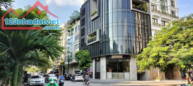 Nhà Cực Đẹp Lô Góc Mặt Phố 9 Tầng 3 Mặt Tiền 140M2 1 Hầm MT 8M 110 Tỷ