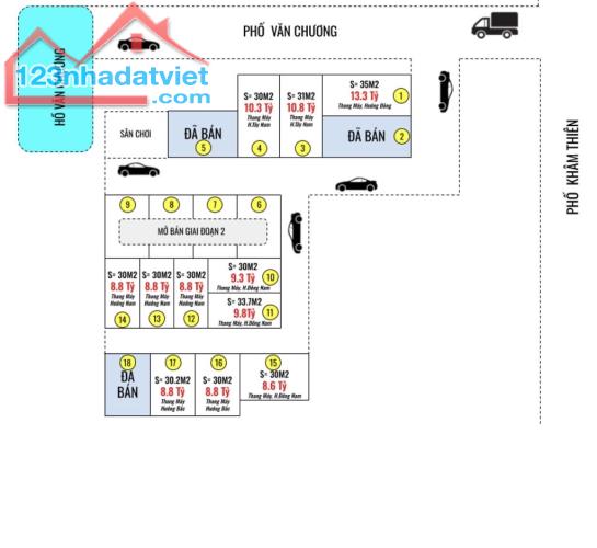 SIÊU DỰ ÁN NHÀ - VĂN CHƯƠNG CÓ 18 CĂN - Ô TÔ VÀO NHÀ - 5,5 TẦNG THANG MÁY - 3