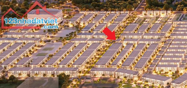 Bán Liền Kề Hừng Đông 128m2, Vinhomes Wonder City, Giao ngã tư - 1