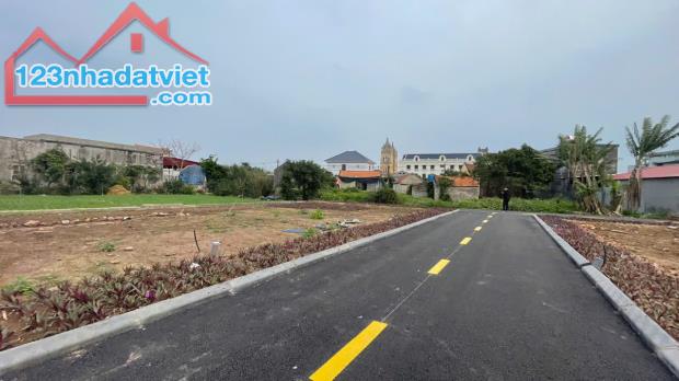 BÁN LÔ ĐẤT mặt tiền rộng, Thịnh Long, Hải Hậu, Nam Định, 91.5m2, giá 1.1 tỷ F9TC - 1