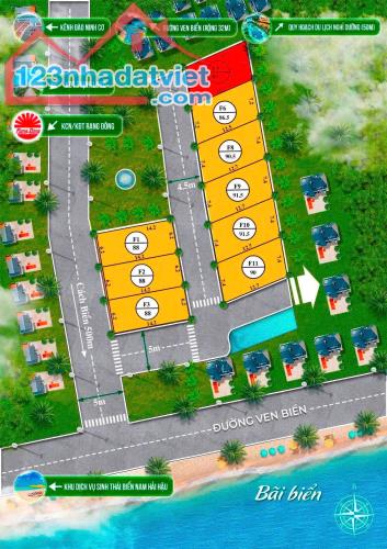 BÁN LÔ ĐẤT mặt tiền rộng, Thịnh Long, Hải Hậu, Nam Định, 91.5m2, giá 1.1 tỷ F9TC - 4