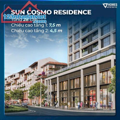 CHÍNH THỨC NHẬN BOOKING SIÊU PHẨM SHOP KHỐI ĐẾ SUN PONTE & SUN COSMO & SUN SYMPHONY - 1
