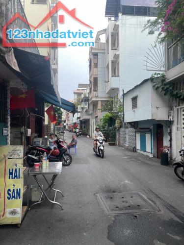 (SIÊU HIẾM) BÁN CĂN NHÀ CỰC RẺ ,TẠI P8,Q3, SỔ HỒNG RIÊNG,DT 4x19,5m,MẶT TIỀN KD,HẺM XE - 2