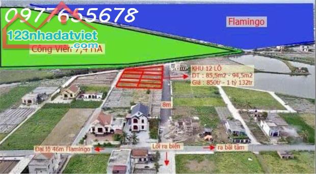 ĐẤT BIỂN GIÁ CHỈ TỪ 1 TỶ/ LÔ FULL THỔ CƯ